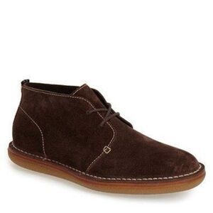 Cole Haan & Todd Snyder Mens Brown Lewis Suede Lace Up Chukka Boots Size 10.5